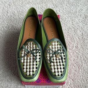 Tory Burch Charm Woven Loafer